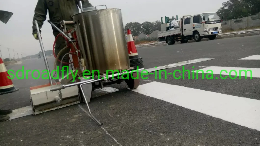 Top Brand Hand Push Thermoplastic Road Line Marking Paint Machine